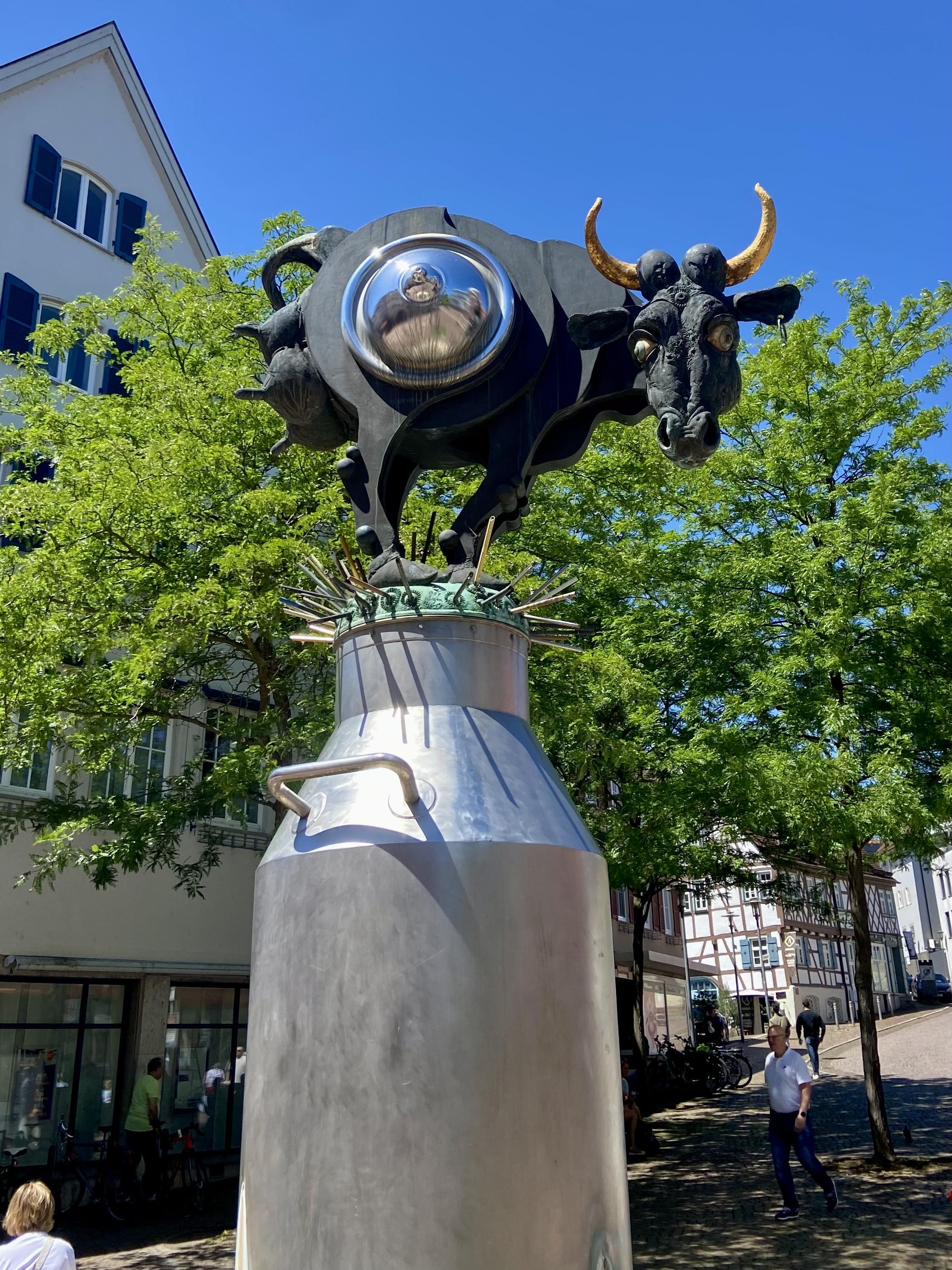 I went to the beautiful little town of Bietigheim today, because my son had a rehearsal with the Youth Philharmonic L...