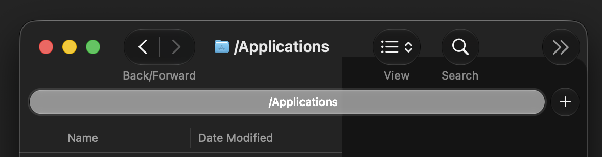 huge border radius, mix of white-on-light and dark elements, ill-fitting background that looks like a rendering glitch but maybe that's a feature?