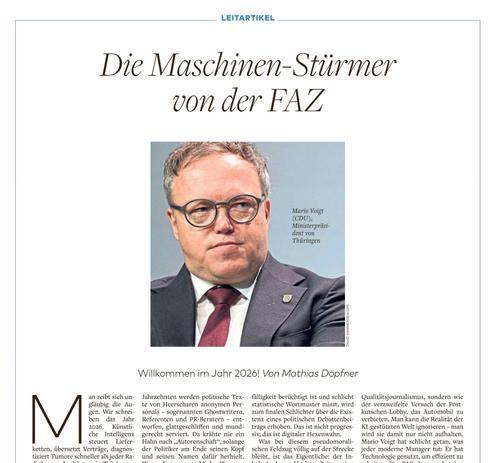 Die Maschinen-Stiirmer
von der FAZ


