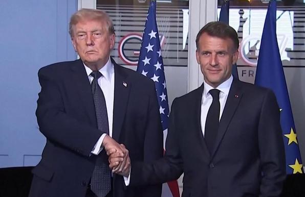 Trump und Macron