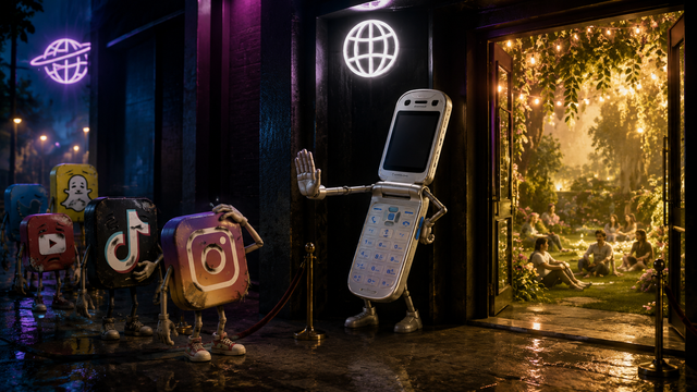 Posted media