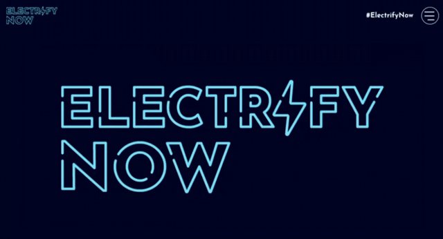 Electrify now

The age of electricity is here

The world is plugging in

Clean power

Lower costs

More secure

Energy for all

Electrify now
