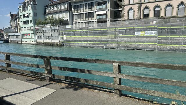 Die Aare in Thun