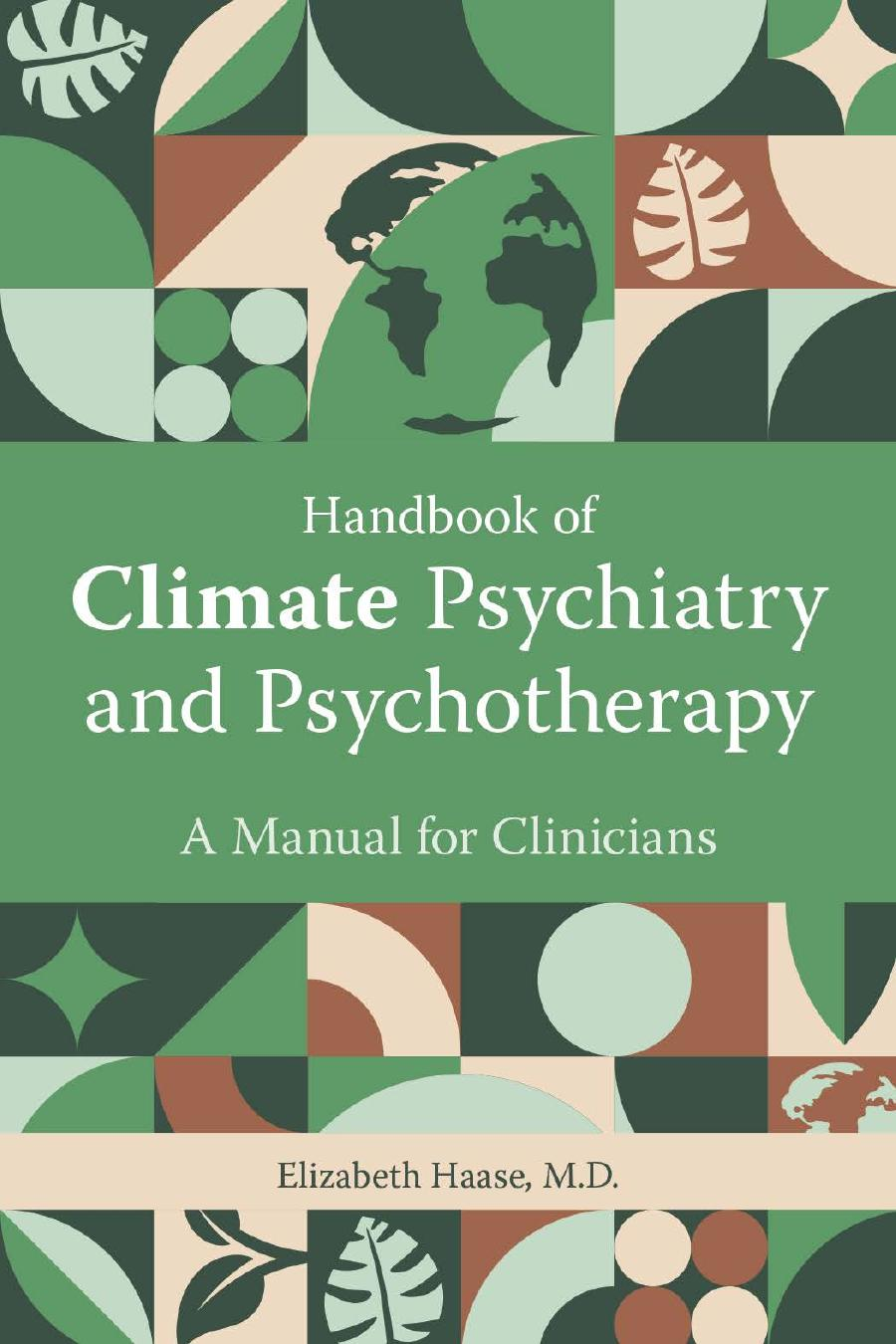Although a number of books have been written in response, they have largely been aimed at the layperson; none have been written by physicians to support the day-to-day work of psychiatrists as they address these symptoms and struggles with their patients. The Handbook of Climate Psychiatry and Psychotherapy has been written to fill this gap, putting everything the mental health clinician needs to know in one place. It provides the science and guidance needed for the psychiatric and psychological response to climate change in a format accessible to office- or clinic-based mental health clinicians, including physicians, physician assistants, nurse practitioners, and allied professionals. Divided into four sections, this volume includes * An introduction to climate justice, and the ethics and public health activities of engaging climate change as a psychiatrist* An examination of the neuropsychiatric impacts of climate effects such as extreme heat, air pollution, vector-borne illness and food and water insecurity* Practical guidance on performing climate-informed patient assessments and psychotherapy interventions at individual and group levels * A review of the community, global, institutional, research, and educational aspects of climate psychiatry Designed for maximum utility for the busy clinician, this guide features compelling case vignettes, handy tables, and key points in each chapter. Readers will gain practical tools to assess and address each patient's symptoms and to foster the innate resilience that can lead to positive change.