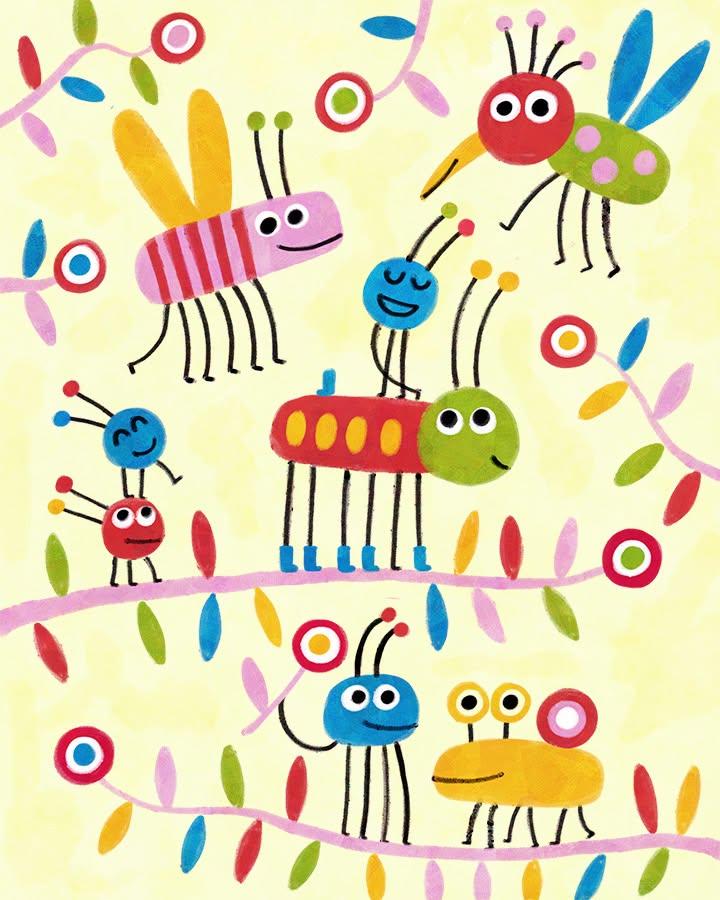 Les petites bêtes
(nouvelle illustration)