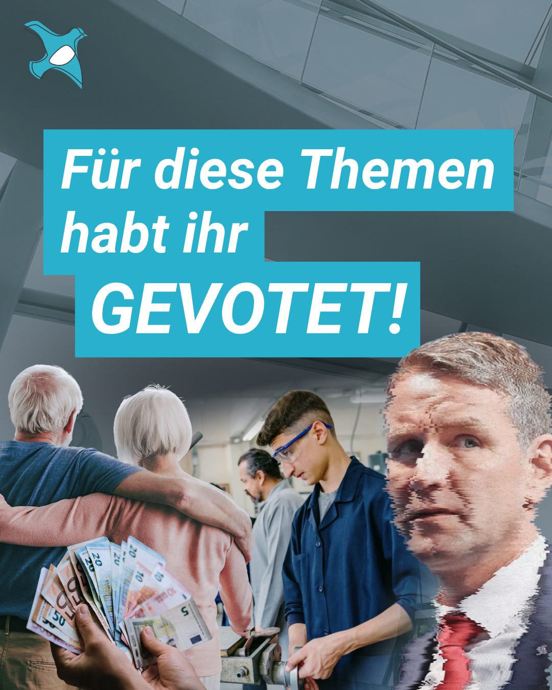 Für diese Themen
habt ihr
GEVOTET!