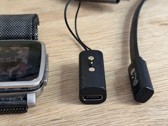 USB-C to a couple of magnetic contact pins