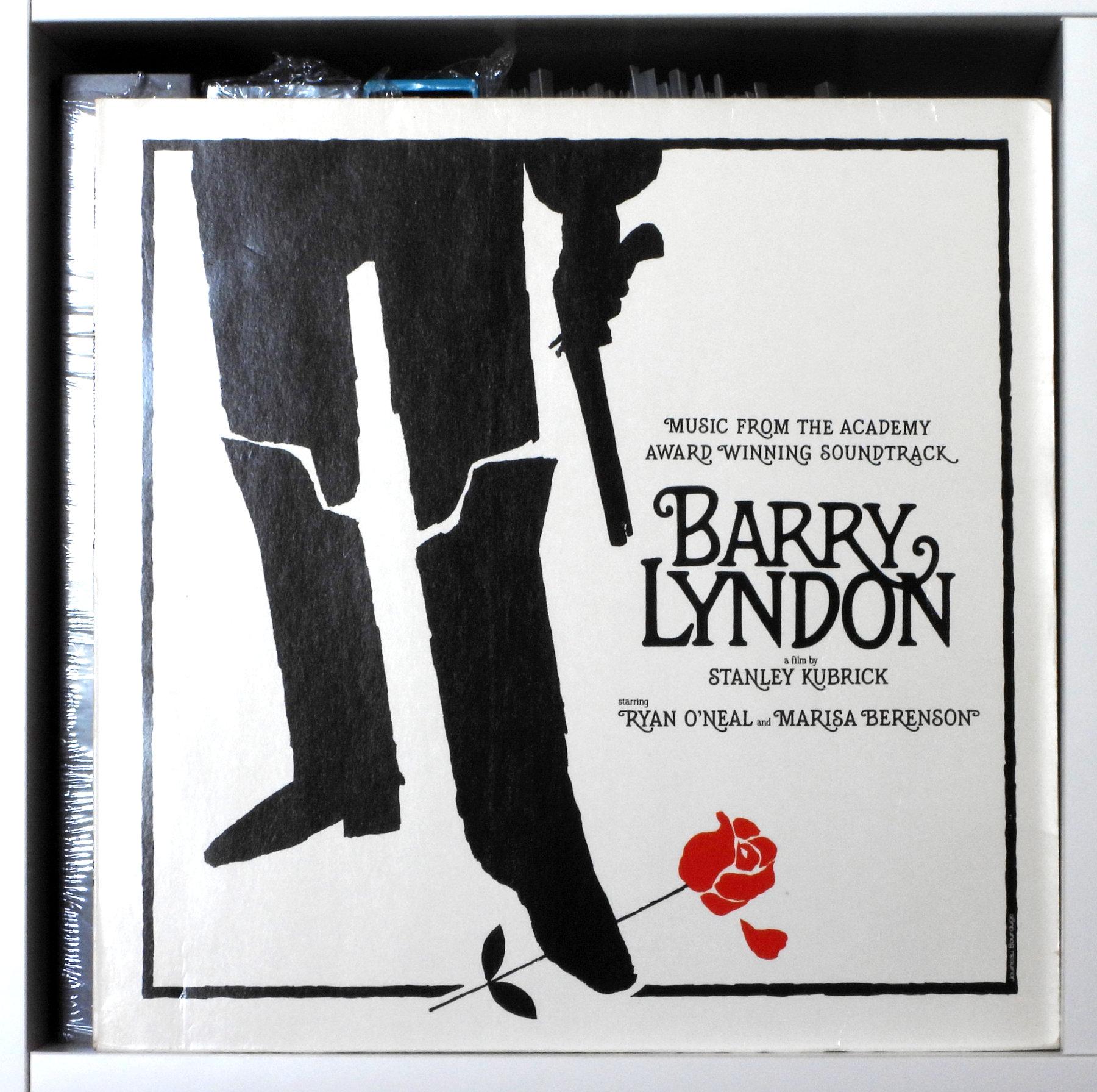 Record on a shelf: Barry Lyndon soundtrack