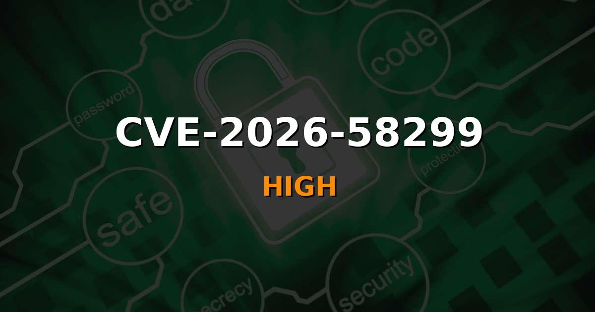 CVE Alert: CVE-2026-58299