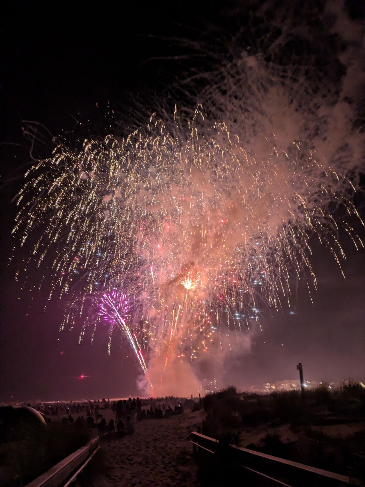Photo of fireworks.