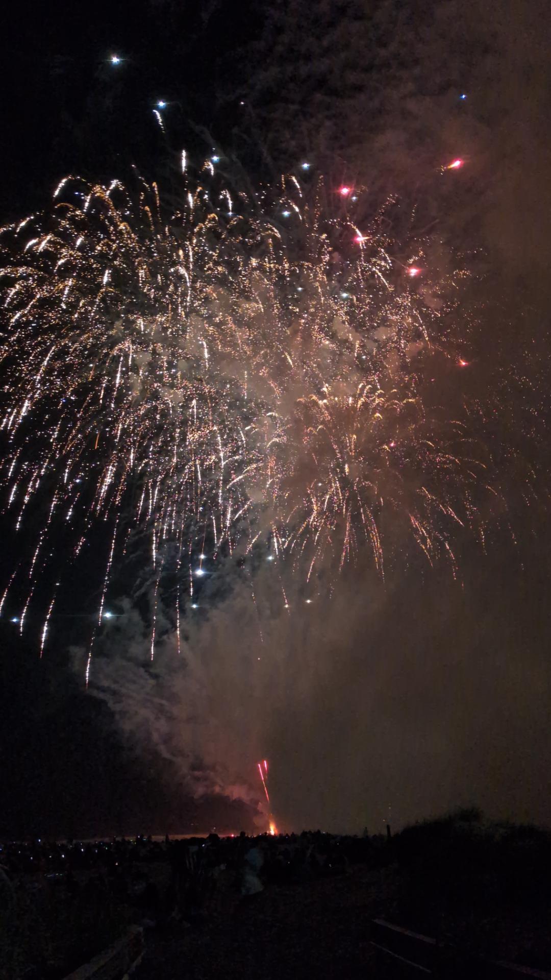 Photo of fireworks.