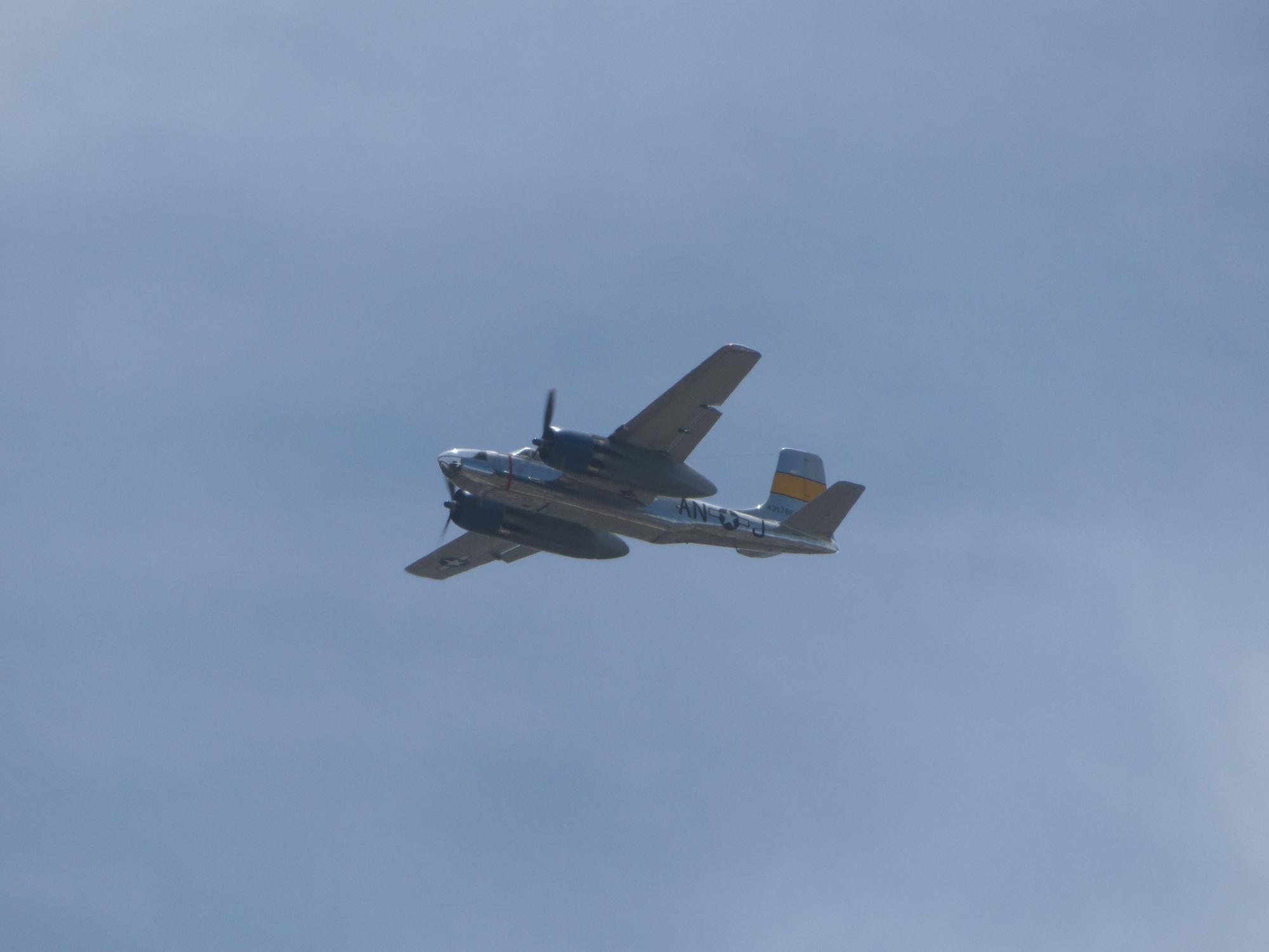 The same aircraft, closer to the camera and seen more side on. The numbers on the tail are now clearly 435788
