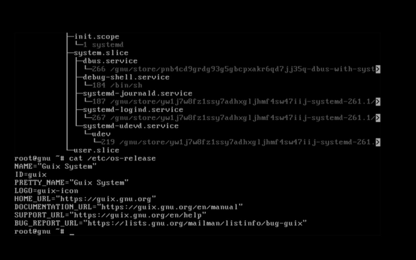 systemctl status and cat /etc/os-release