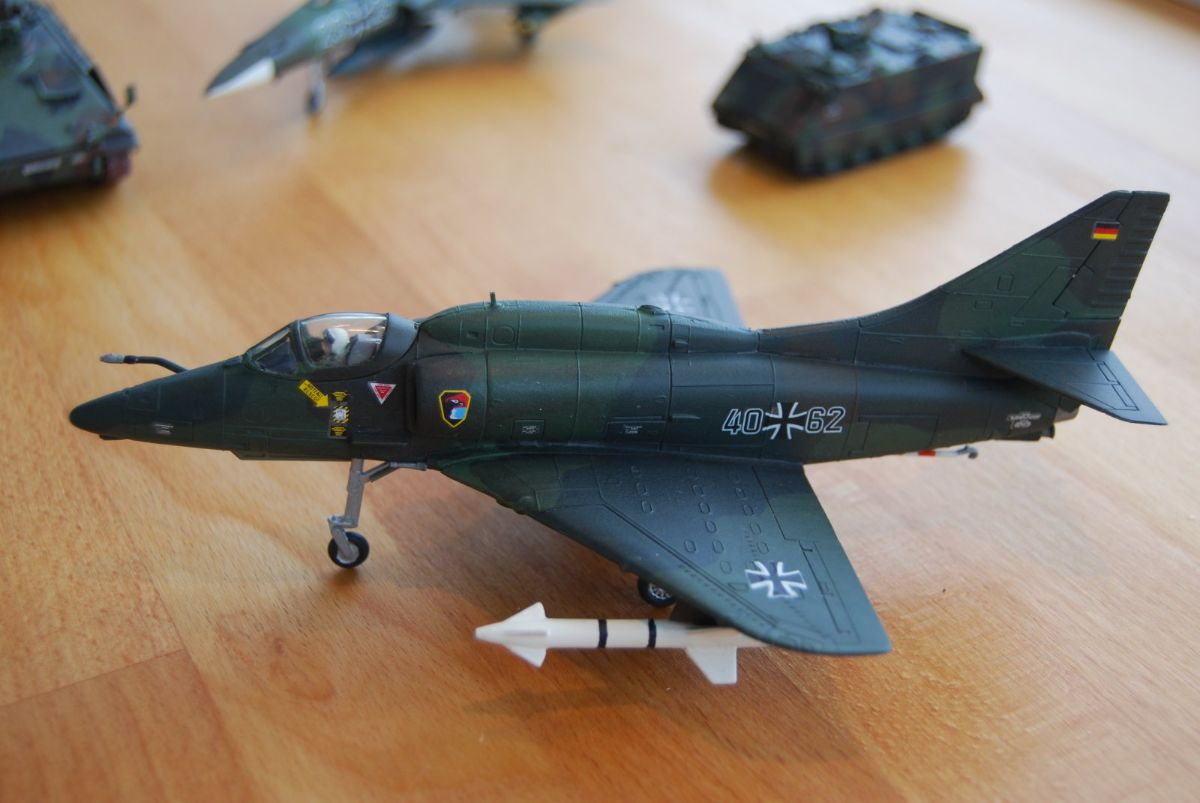 Matchbox Luftwaffe Douglas A-4 1/72 scale model.
