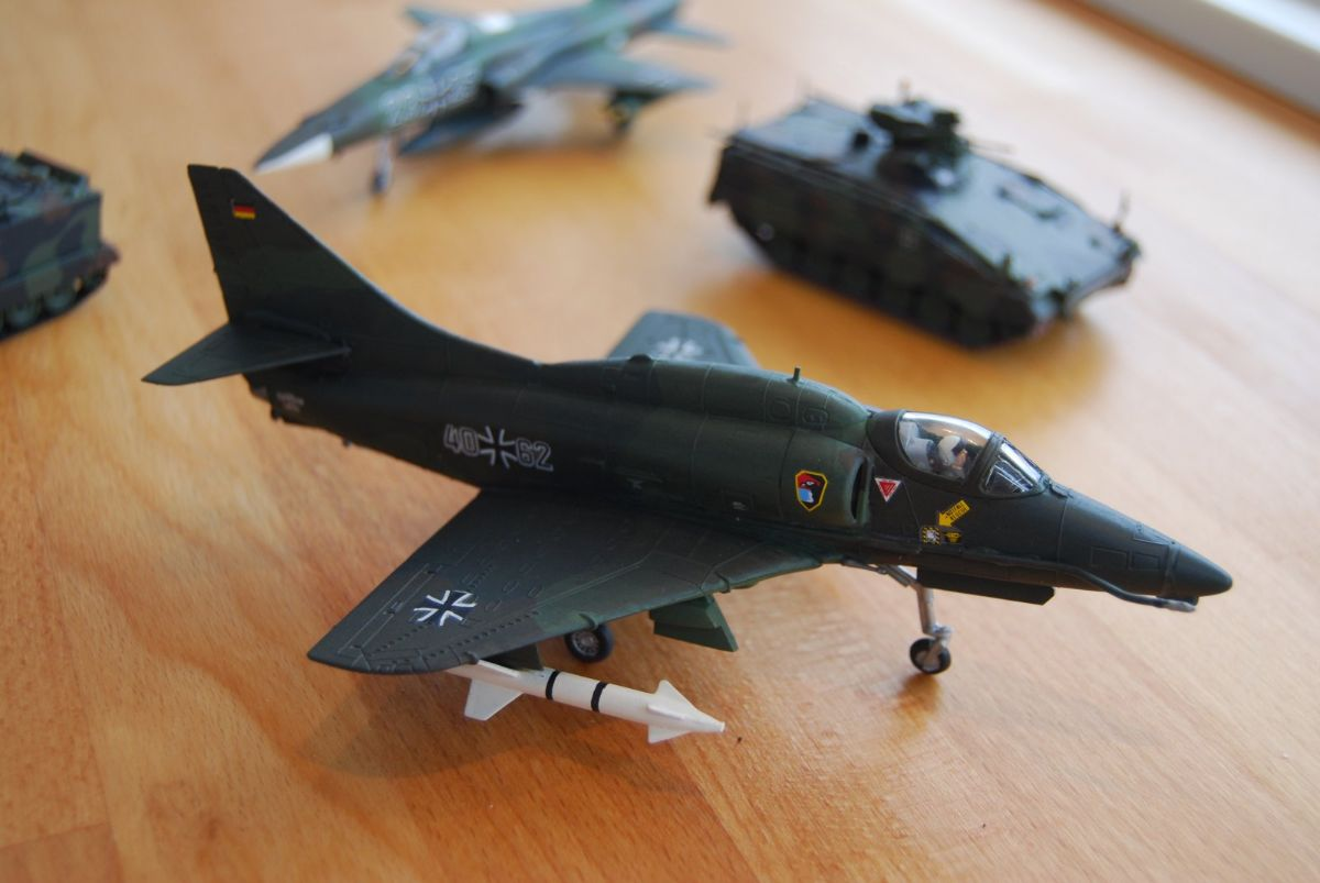 Matchbox Luftwaffe Douglas A-4 1/72 scale model.