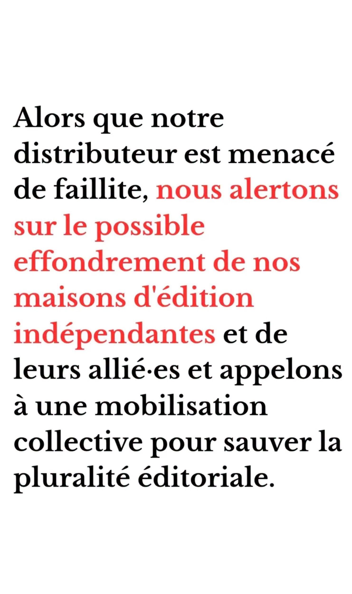 Un distributeur au bord de la faillite, 200 maisons d'édition indépendantes en difficulté... 

On vous explique tout sur Actusf ! Il y a dedans des maisons d'édition que l'on connait... Soutenons les ! 

#edition #maisondeditions #Makassar