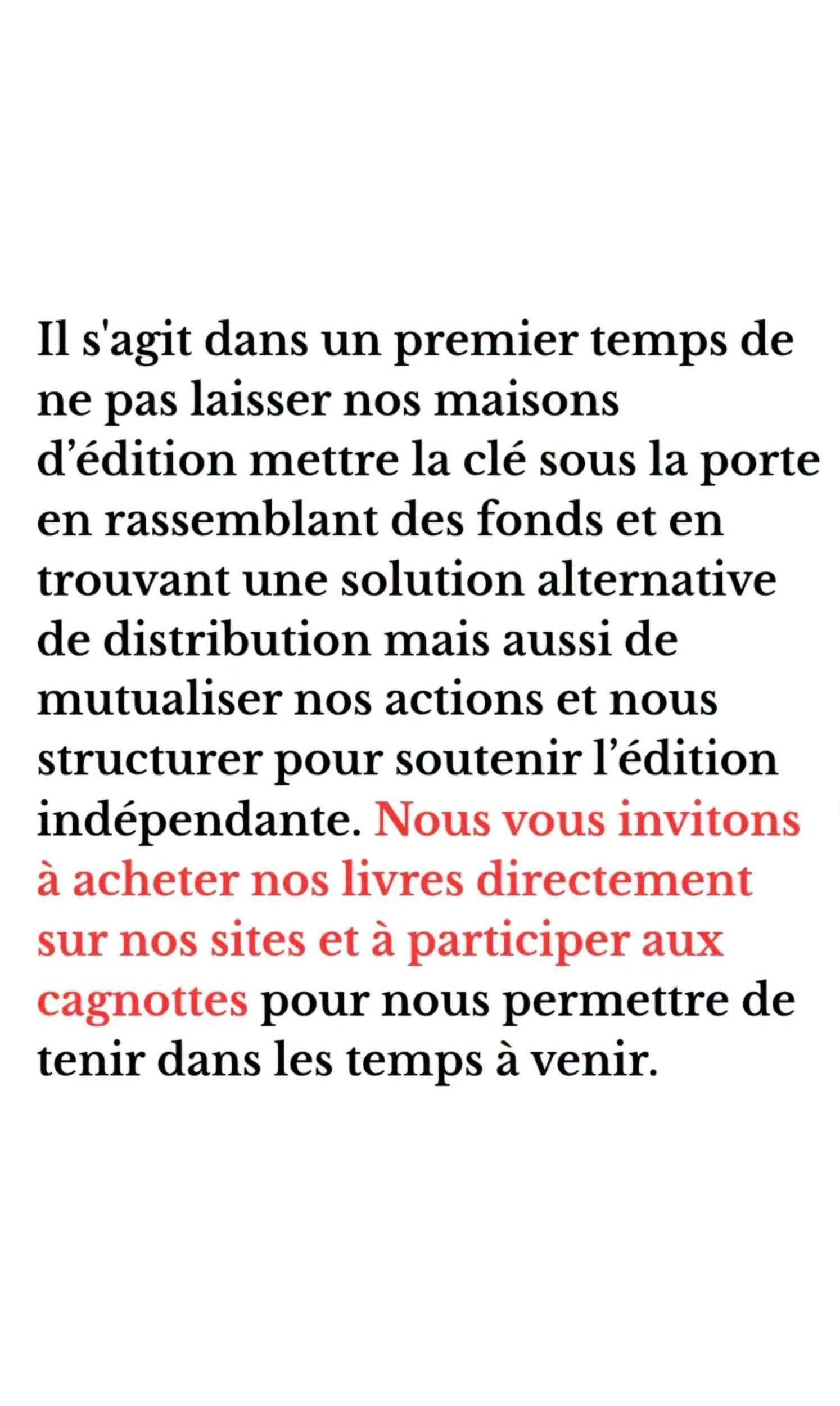 Un distributeur au bord de la faillite, 200 maisons d'édition indépendantes en difficulté... 

On vous explique tout sur Actusf ! Il y a dedans des maisons d'édition que l'on connait... Soutenons les ! 

#edition #maisondeditions #Makassar