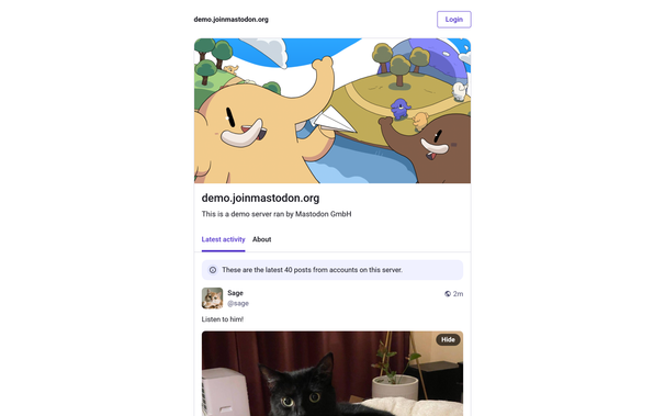Posted media