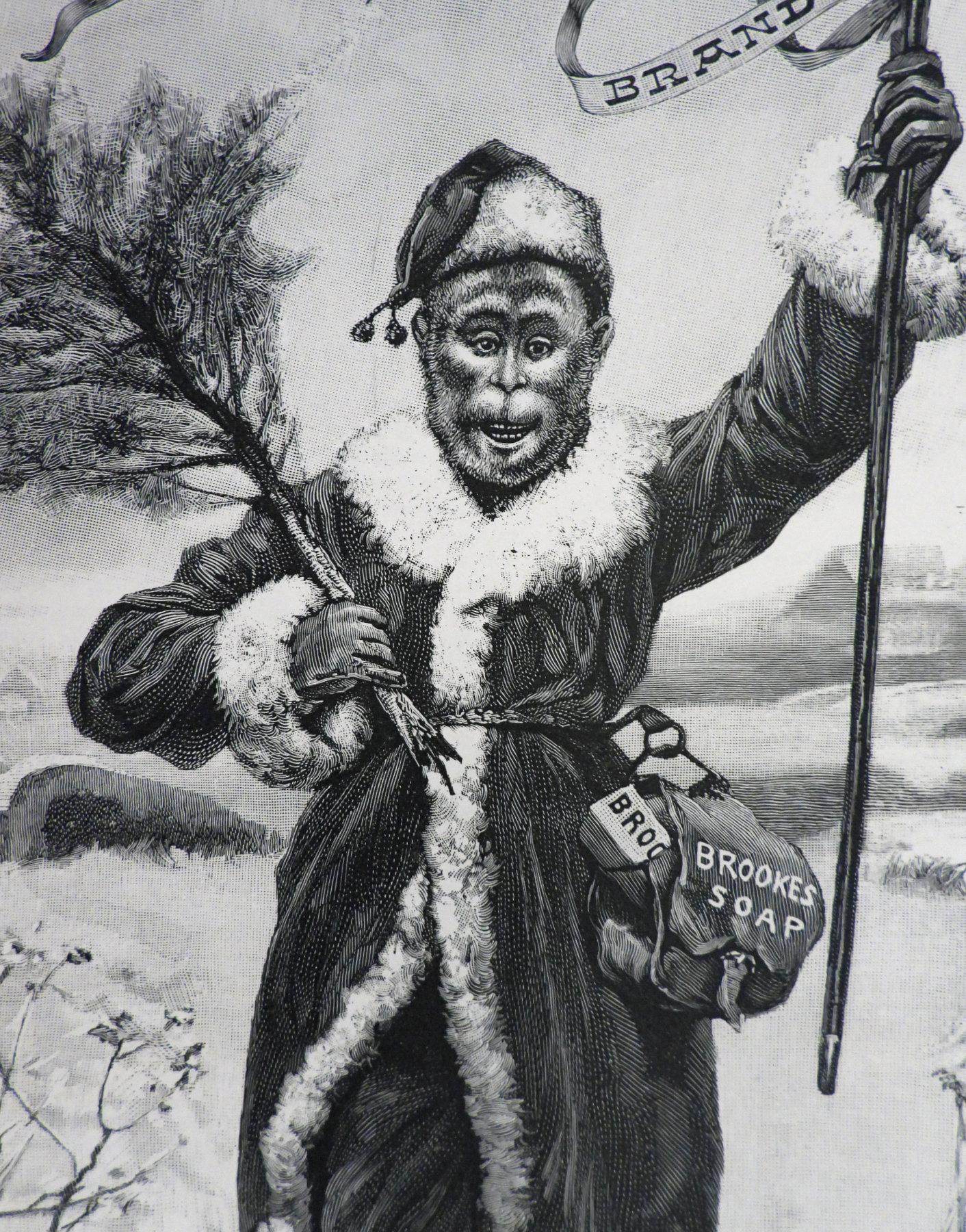 Father Monkey Christmas