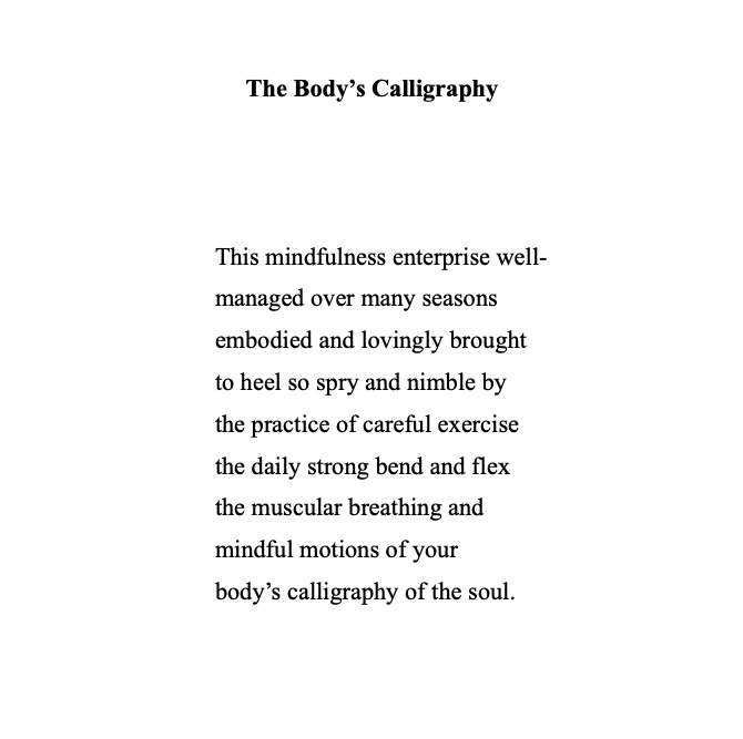 a poem