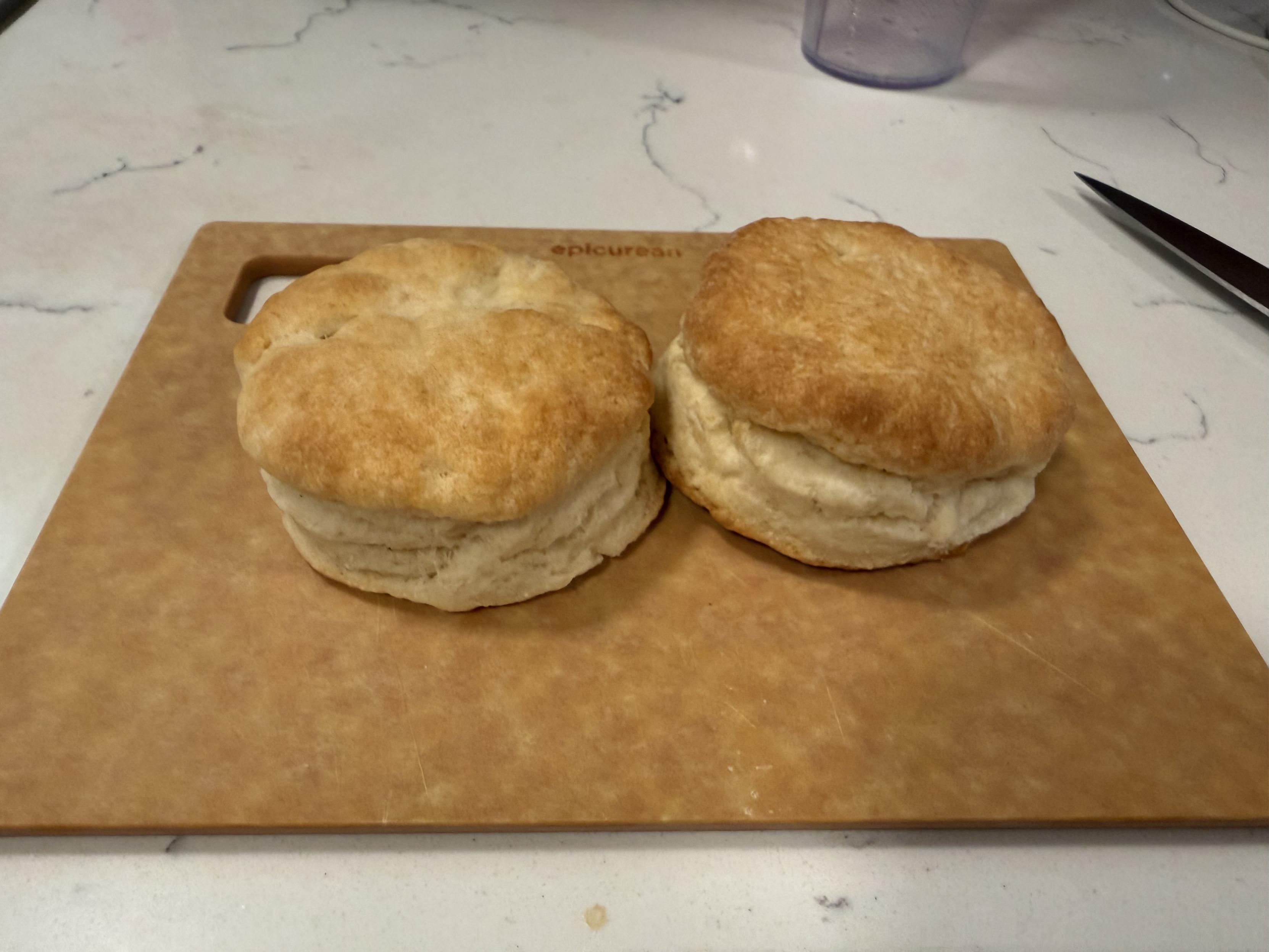 Homemade biscuits