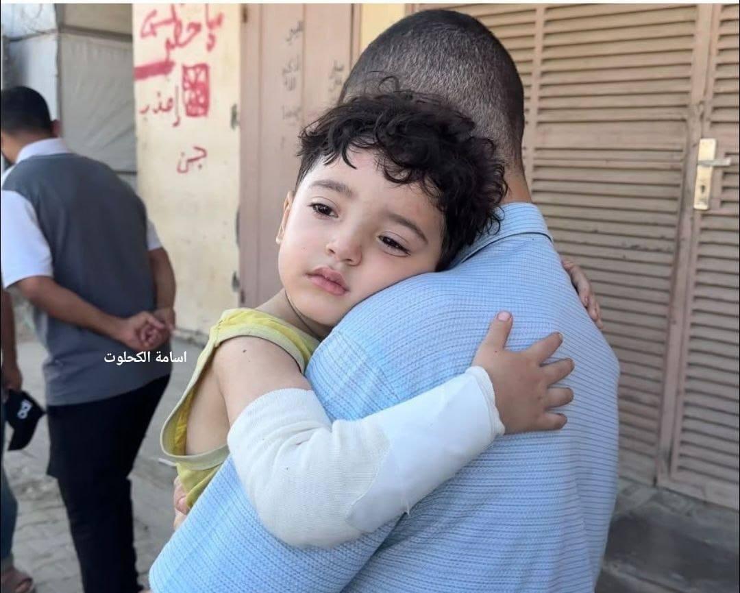 🔴🔴 This child is the only survivor of his family after his father, mother, and sister were killed at dawn today in Deir al-Balah. July 15, 2026.
Every day brings bombardment.
Every day brings siege.
Every day brings suffering.