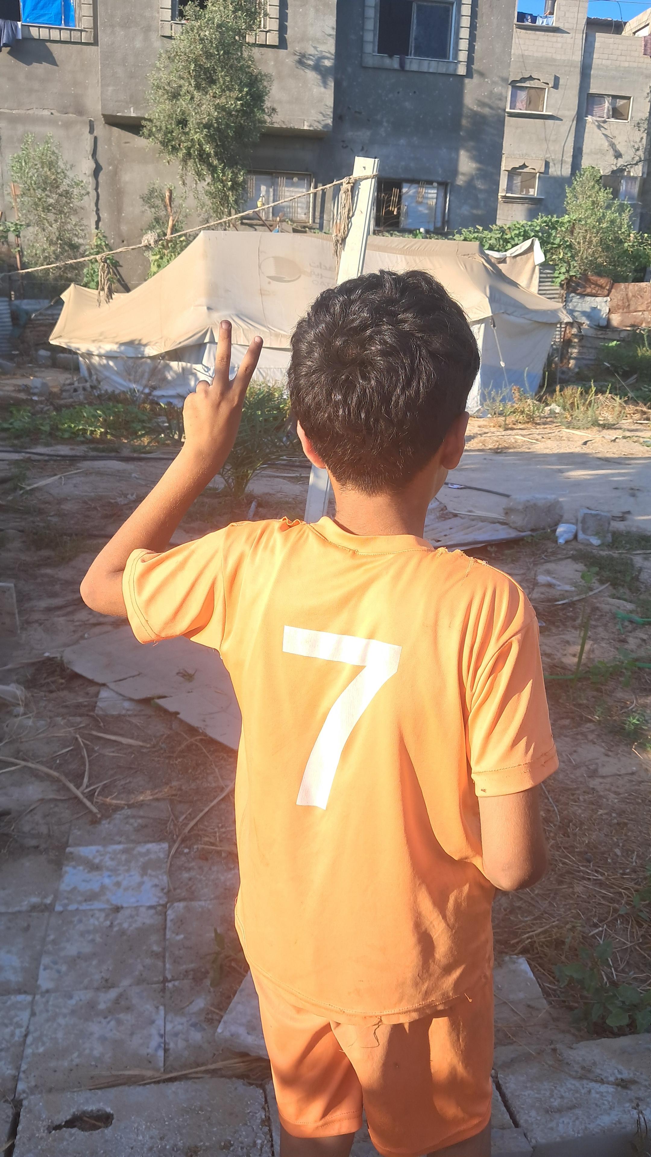 My child Abdul Rahman still needs education