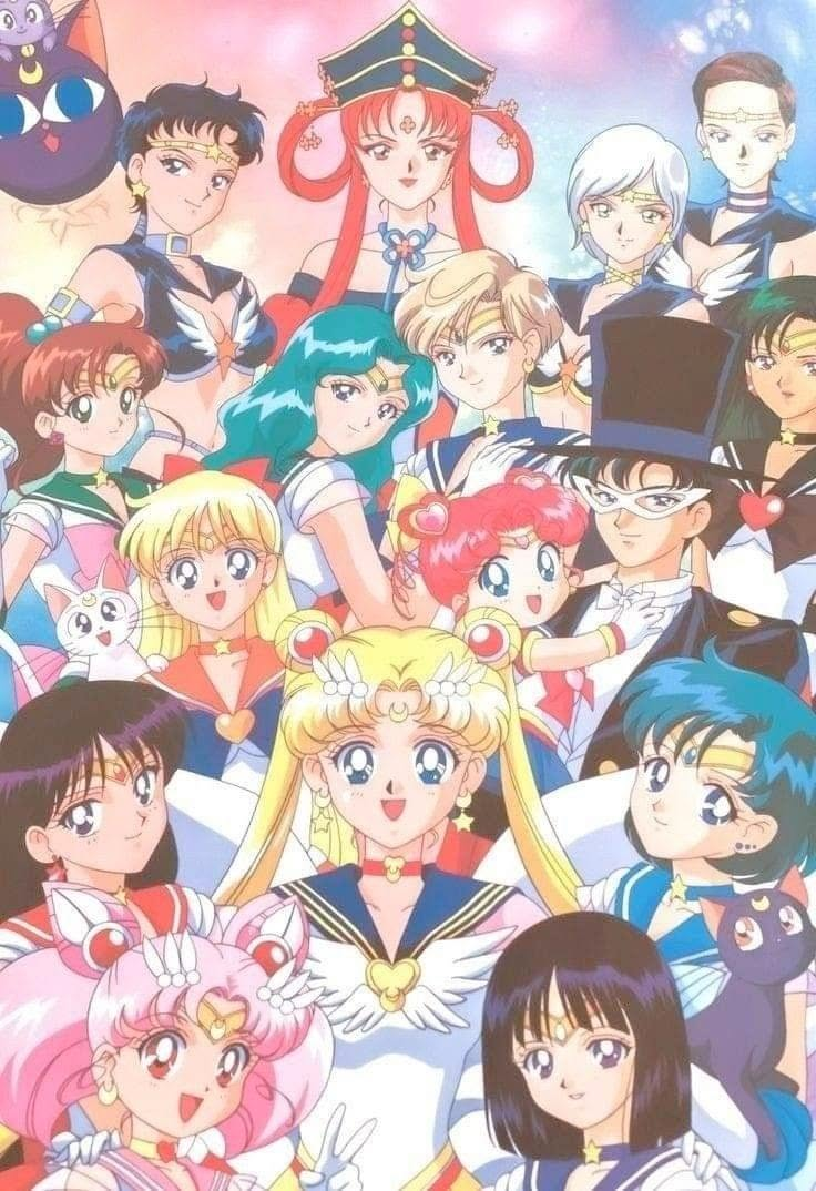 plakat przedstawiający wszystkie sailorki