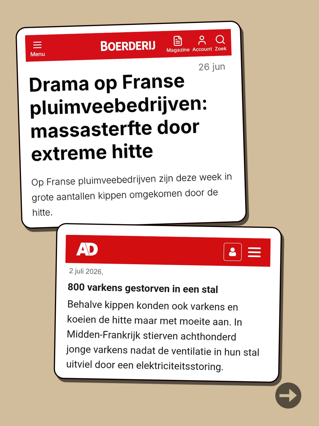 Posted media