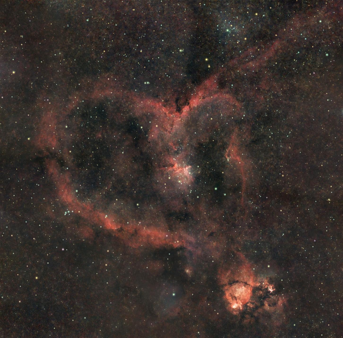 IC1805 aka the heart nebula