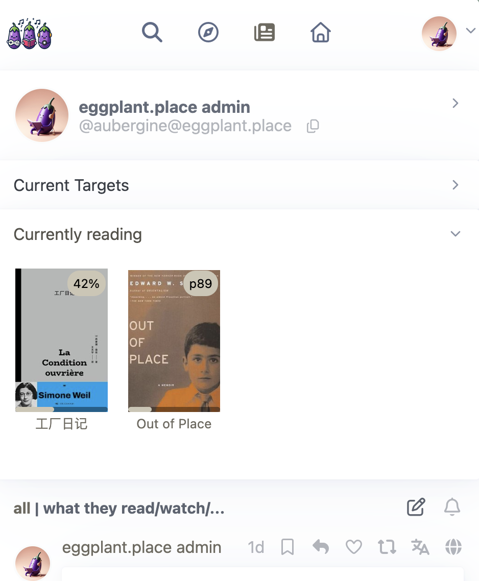 Posted media