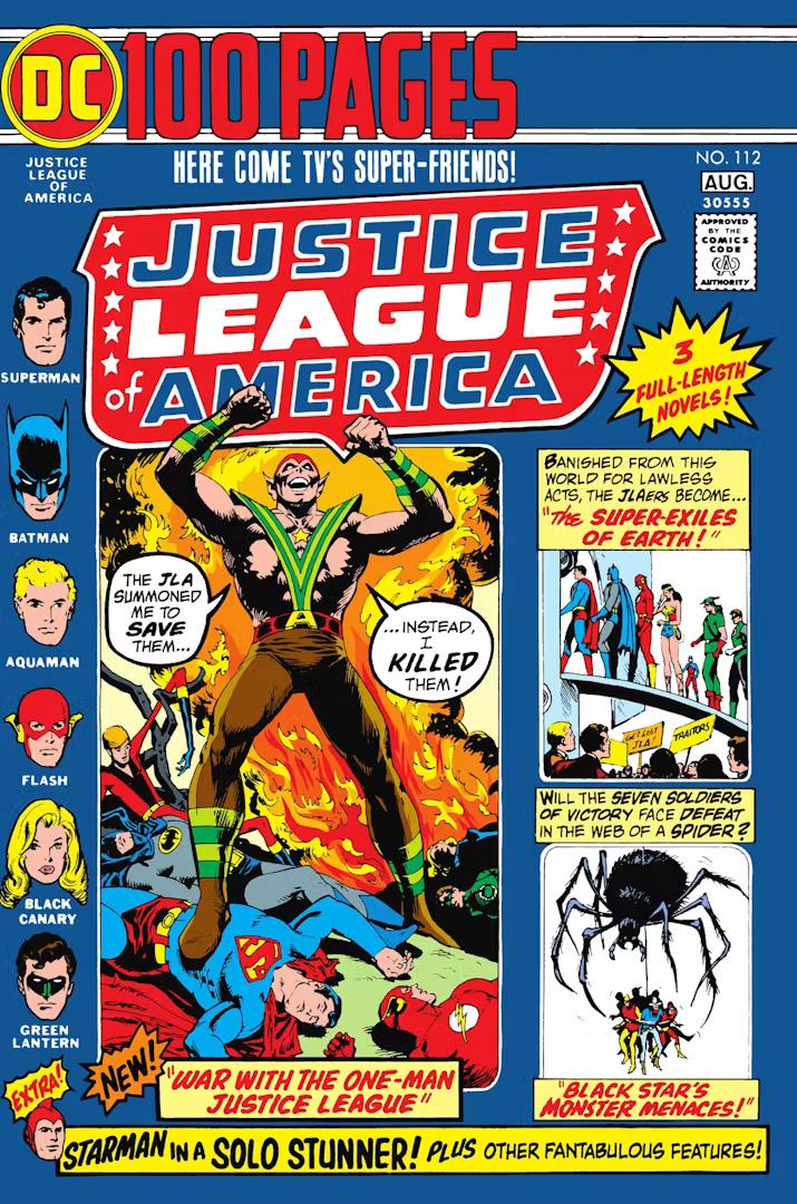 Justice League of America #112. Art by Nick Cardy.
