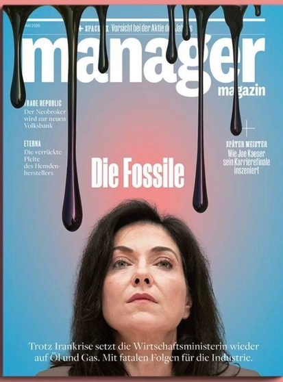 Manager Magazin mit Frau Reiche

Titel: die Fossile