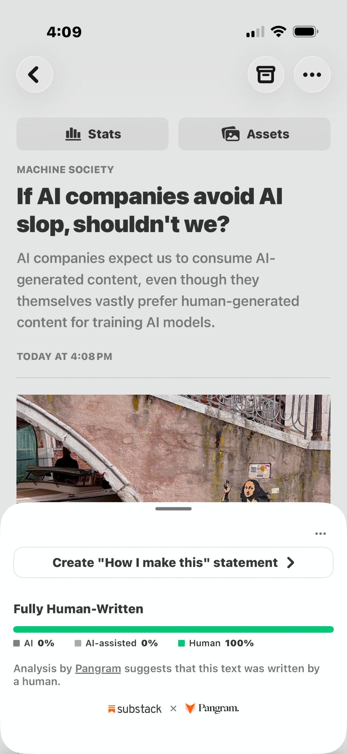 Posted media