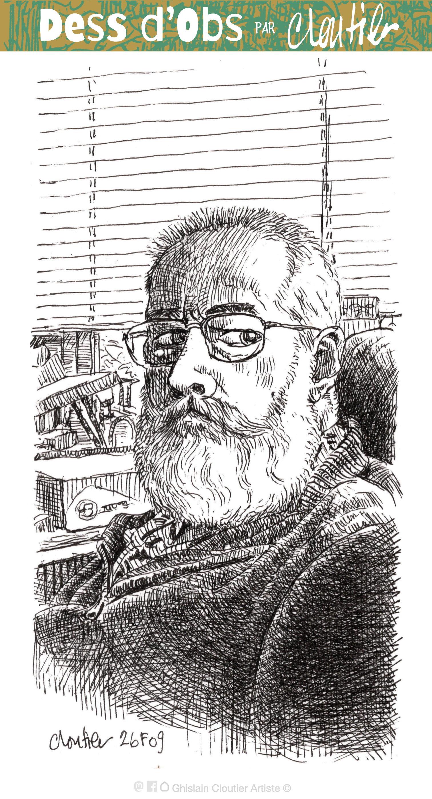 Auto-portrait. Dessin