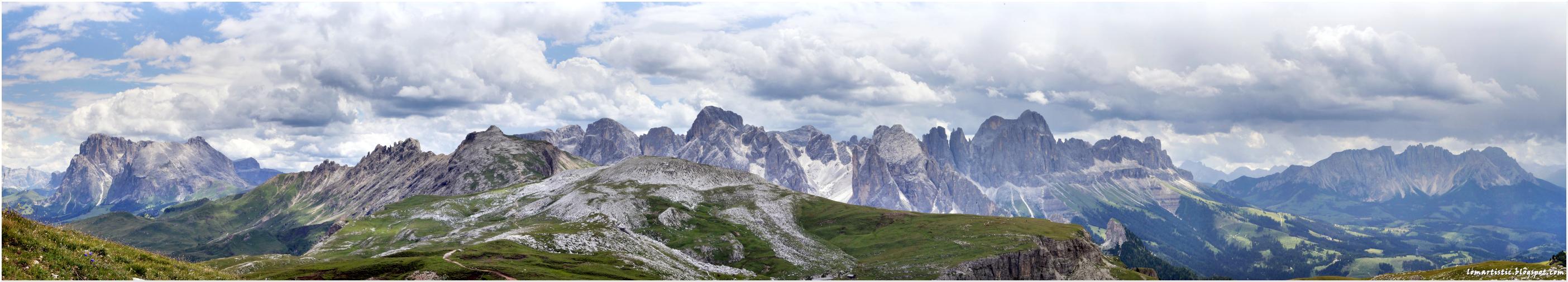 felsiges Bergpanorama