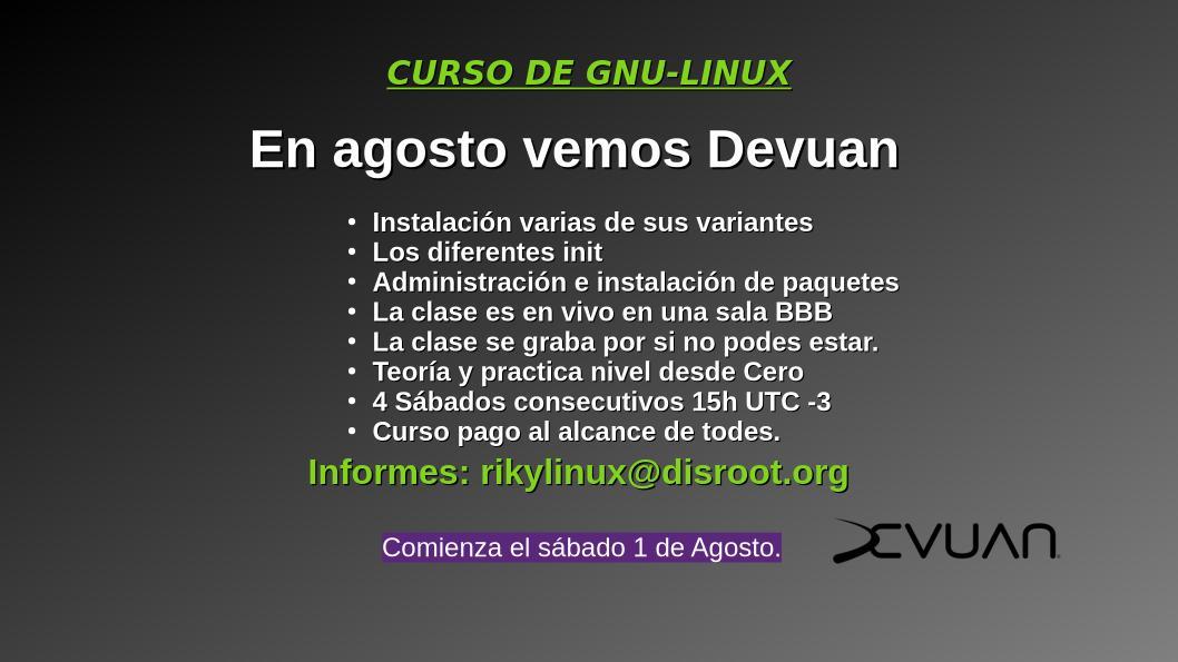 Curso de gnulinux