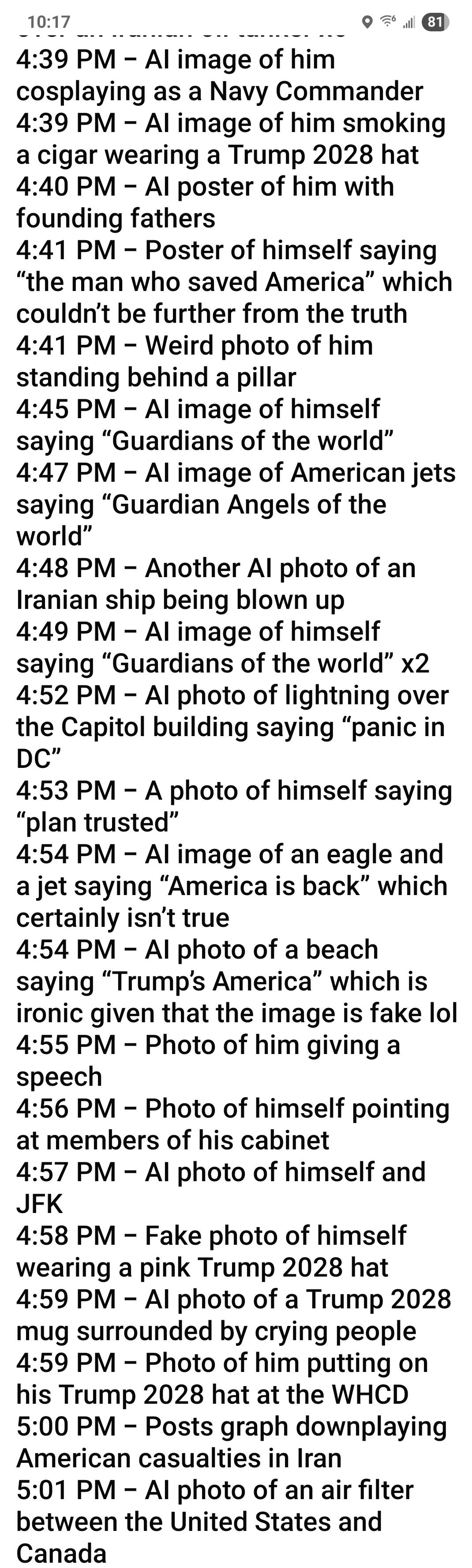 Posted media
