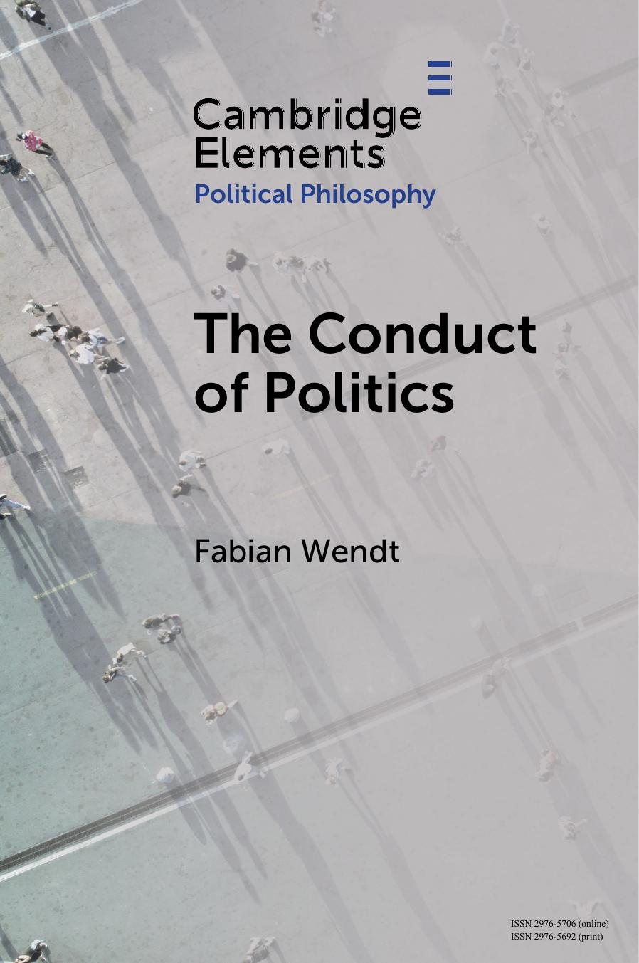 This Element offers a fresh, systematic introduction to political ethics. It starts with a discussion of two challenges to the discipline: One comes from political realists who reject moralism in political philosophy and the other from public choice theorists who model politicians as rational egoists. It then discusses the problem of dirty hands, political corruption, and political compromise as three core topics of political ethics.