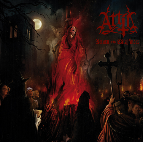 Cover for the album Return Of The Witchfinder, by Attic.