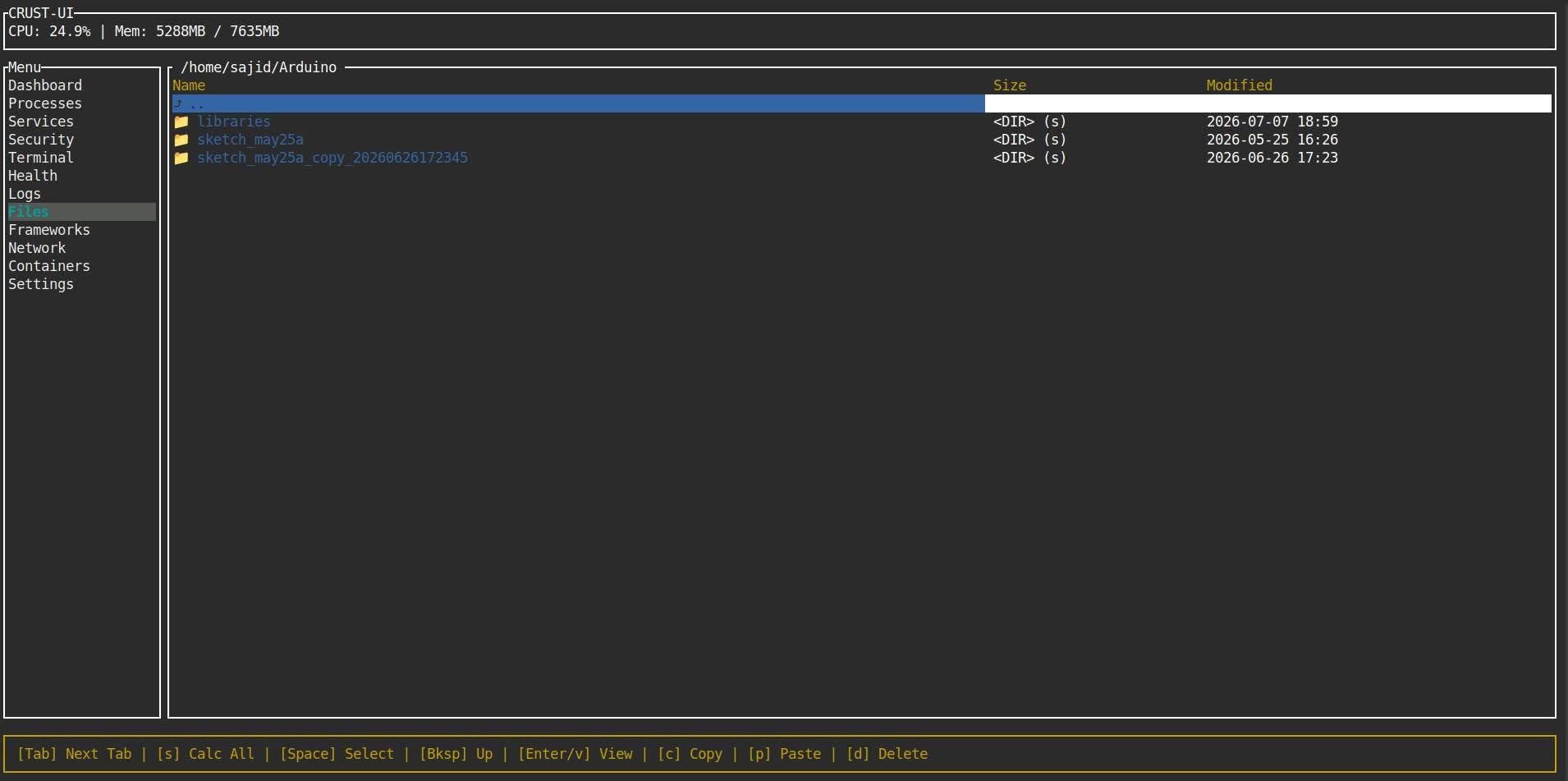 File manager