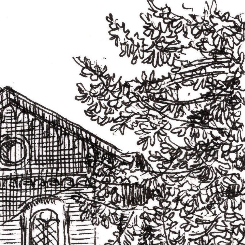 Archives de la Ville et du CPAS de La Louvière. Dessin-détail 2