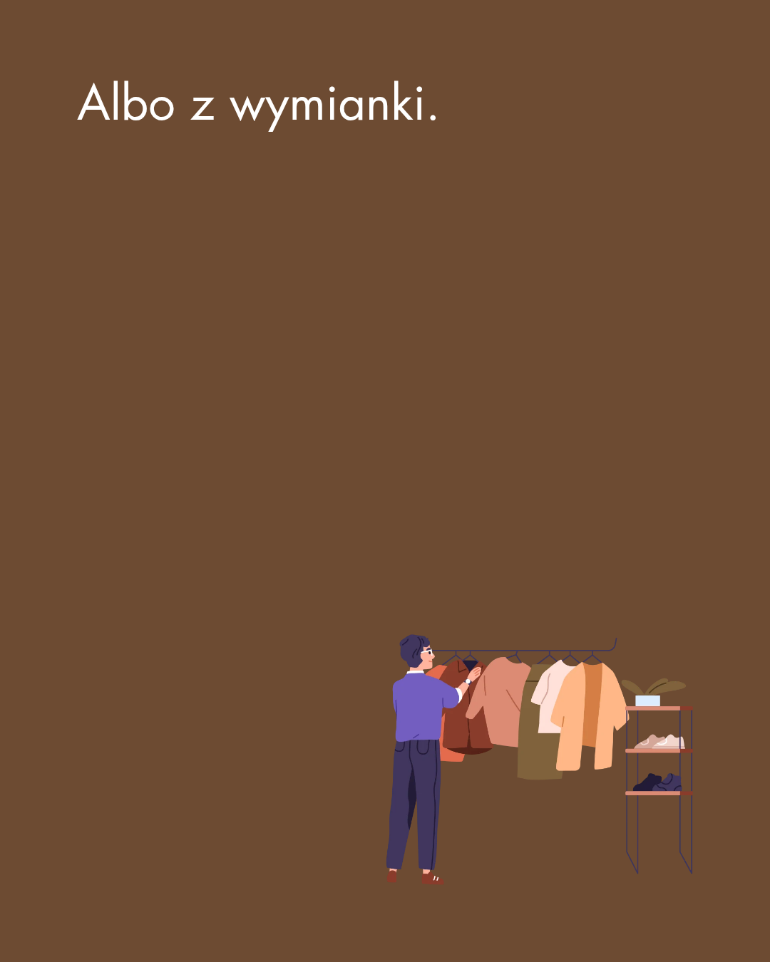 Albo z wymianki.