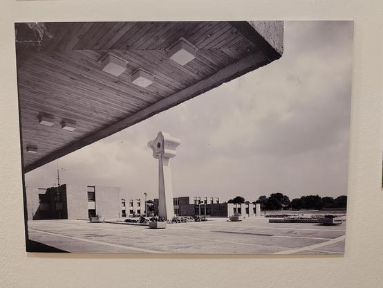 Historische Aufnahme der Kinderstadt, zu sehen in Galéria Miloša Alexandra Bazovského