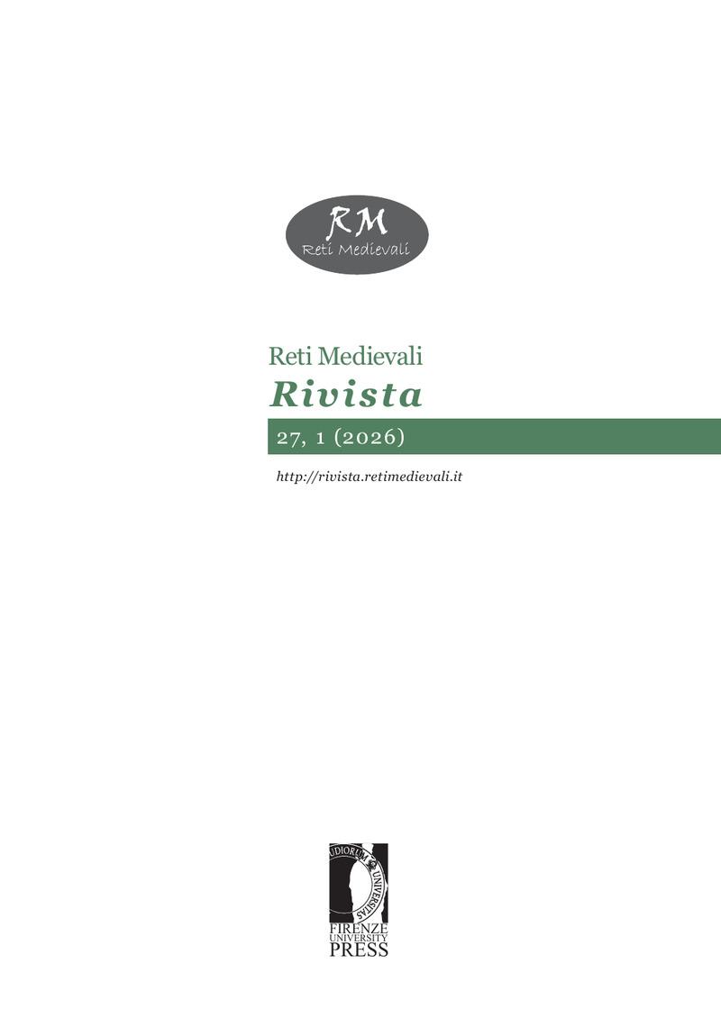 Frontespizio di Reti Medievali Rivista, 27, 1 (2026)