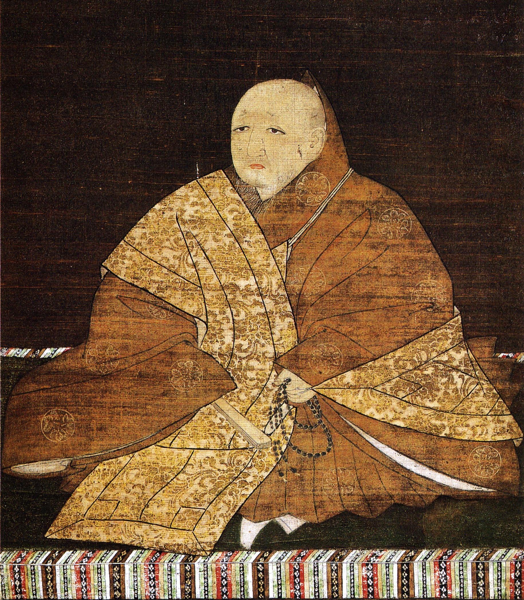 Portrait of Ashikaga Yoshimitsu, 3rd of the Ashikaga shoguns.