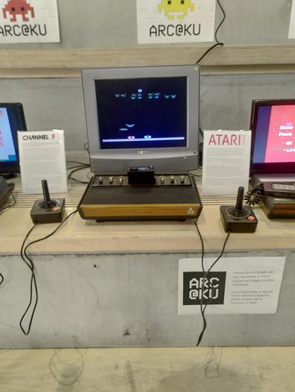 Working Atari 2600 games console!