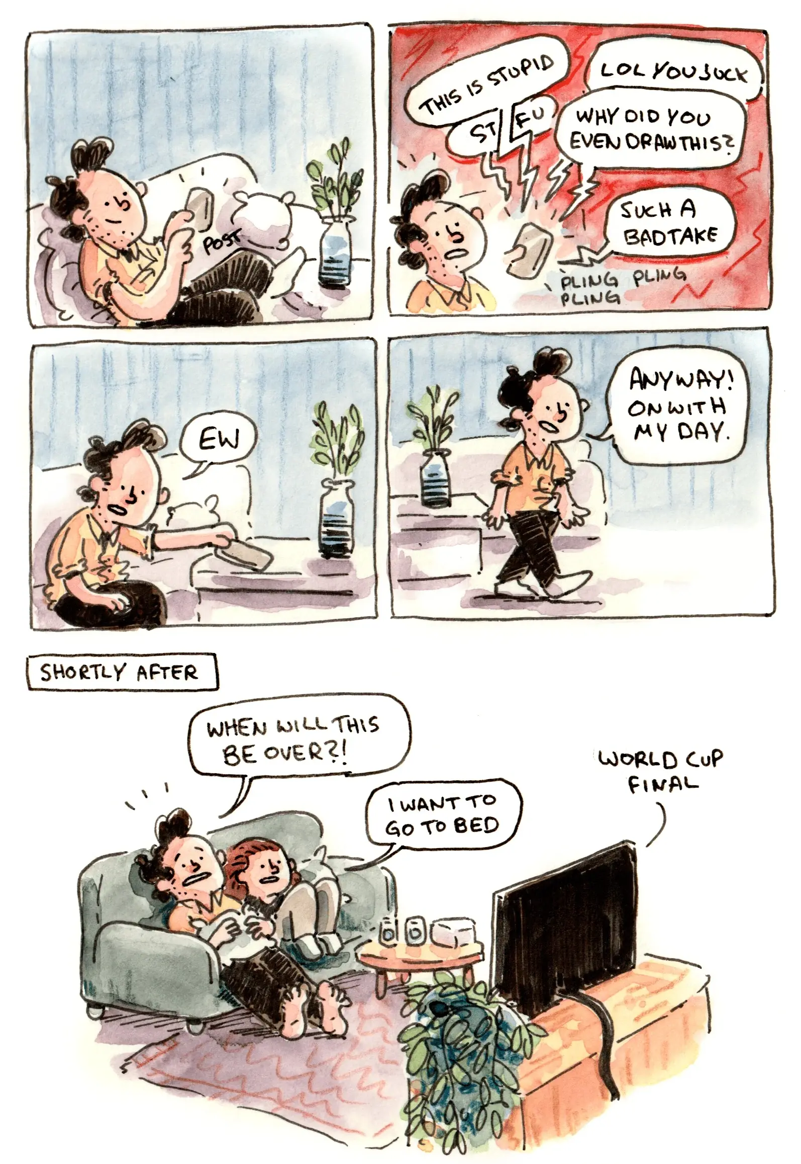 Posted media