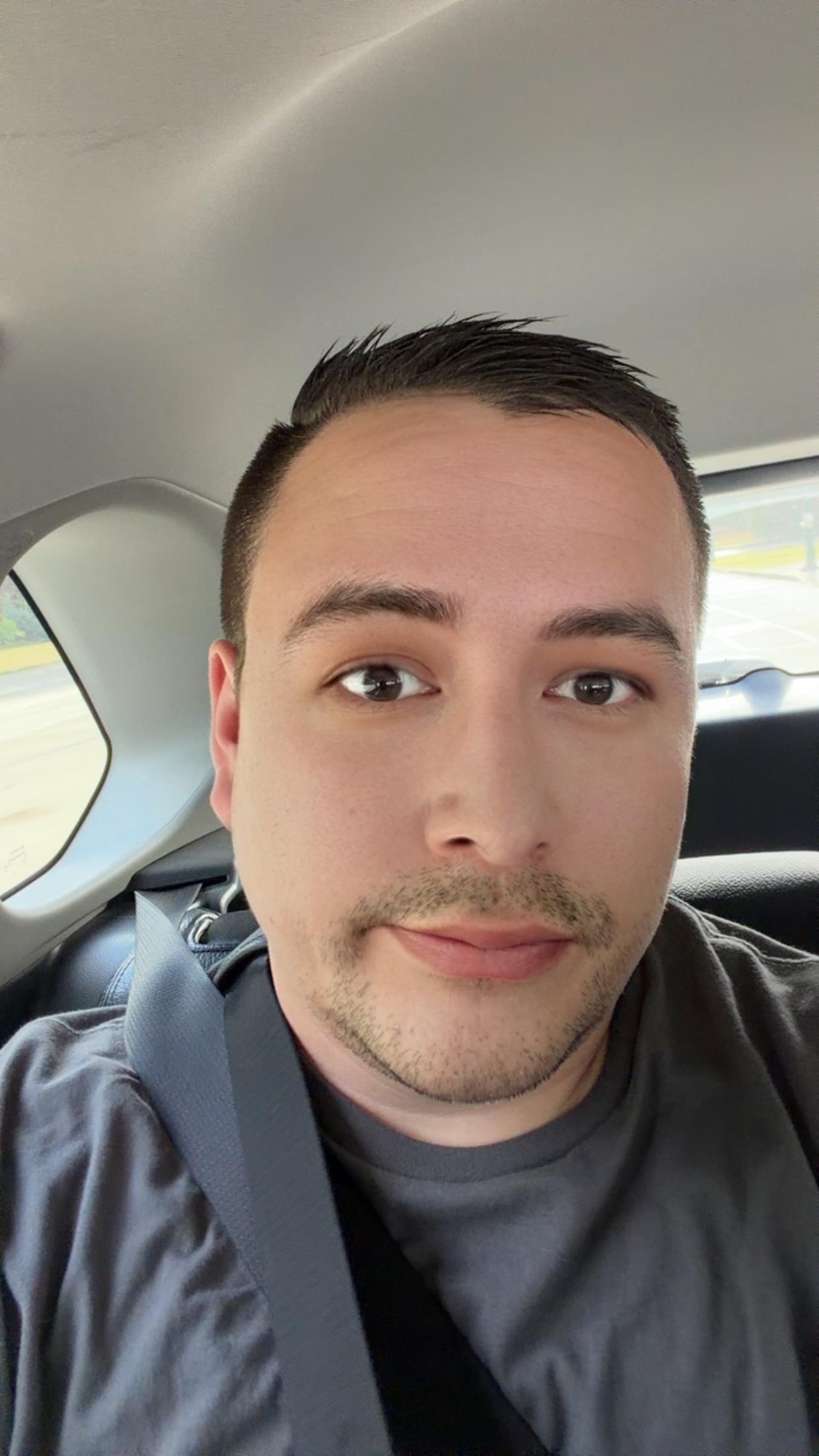 Uber selfie