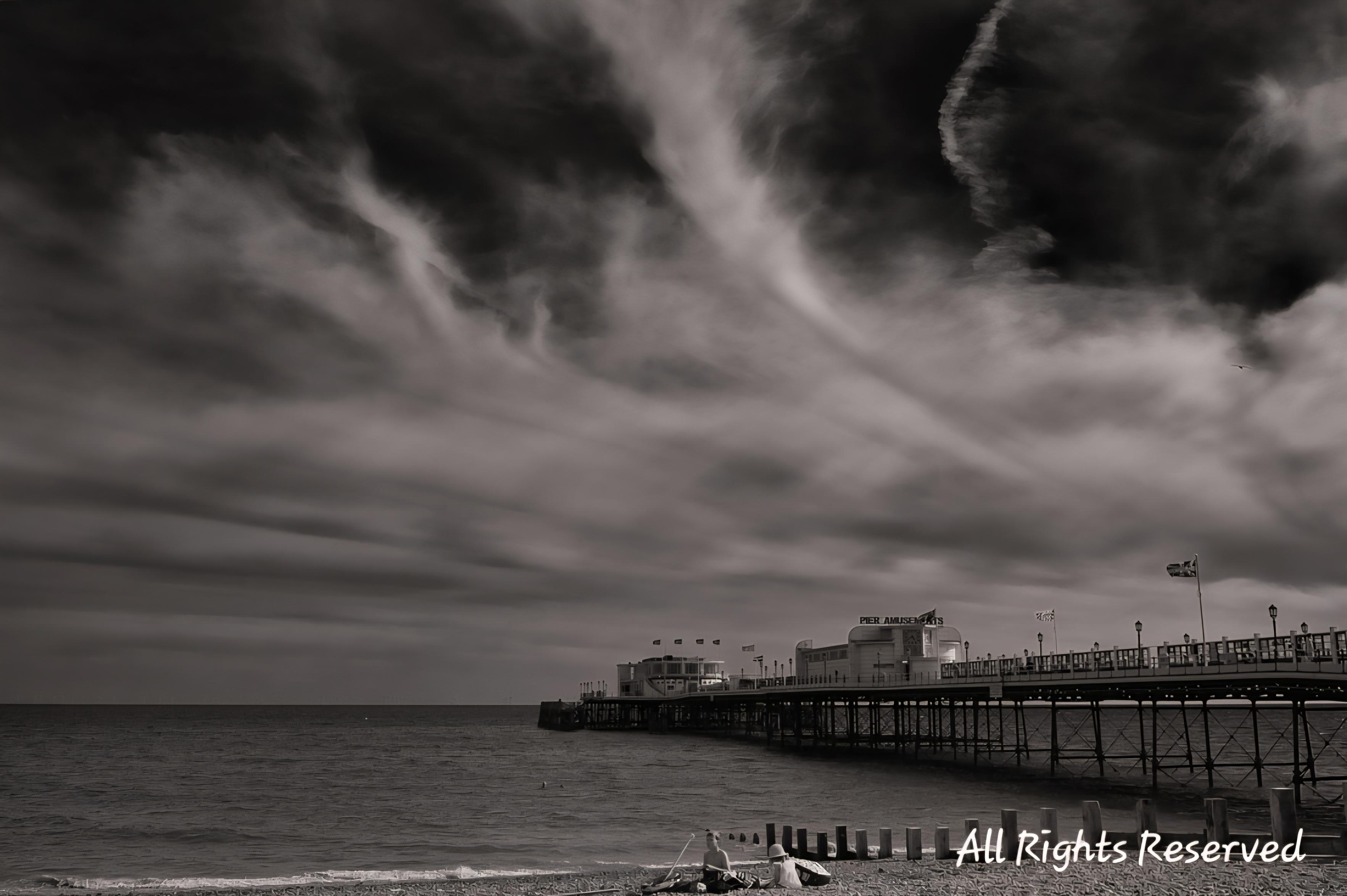 Sky lends itself to black and white